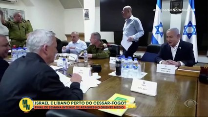 Famílias palestinas sofrem com chuva e frio em Gaza | Melhor da Noite