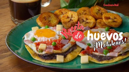 Receta mexicana de huevos motuleños yucatecos