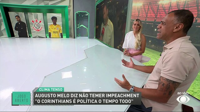 ‘Estão armando para o Augusto Melo no Corinthians’: Denílson comenta pedido de impeachment