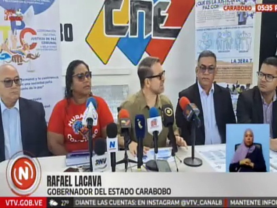 Inicia proceso de postulación de los jueces y juezas de paz comunal en el estado Carabobo