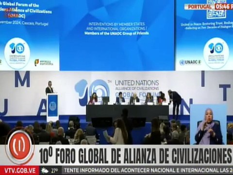 Venezuela participa en el 10° Foro Global de la Alianza de Civilizaciones de la ONU