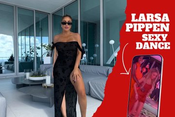 Larsa Pippen enjoys life at a pool party