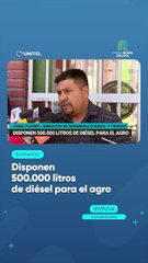 Disponen 500.000 litros de diésel para el agro