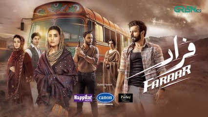 Faraar Episode 1 [CC] Hamza Ali Abbasi  Ahmed Ali Akbar  Sohai Ali Abro  17th Nov 2024  Green TV - 1080