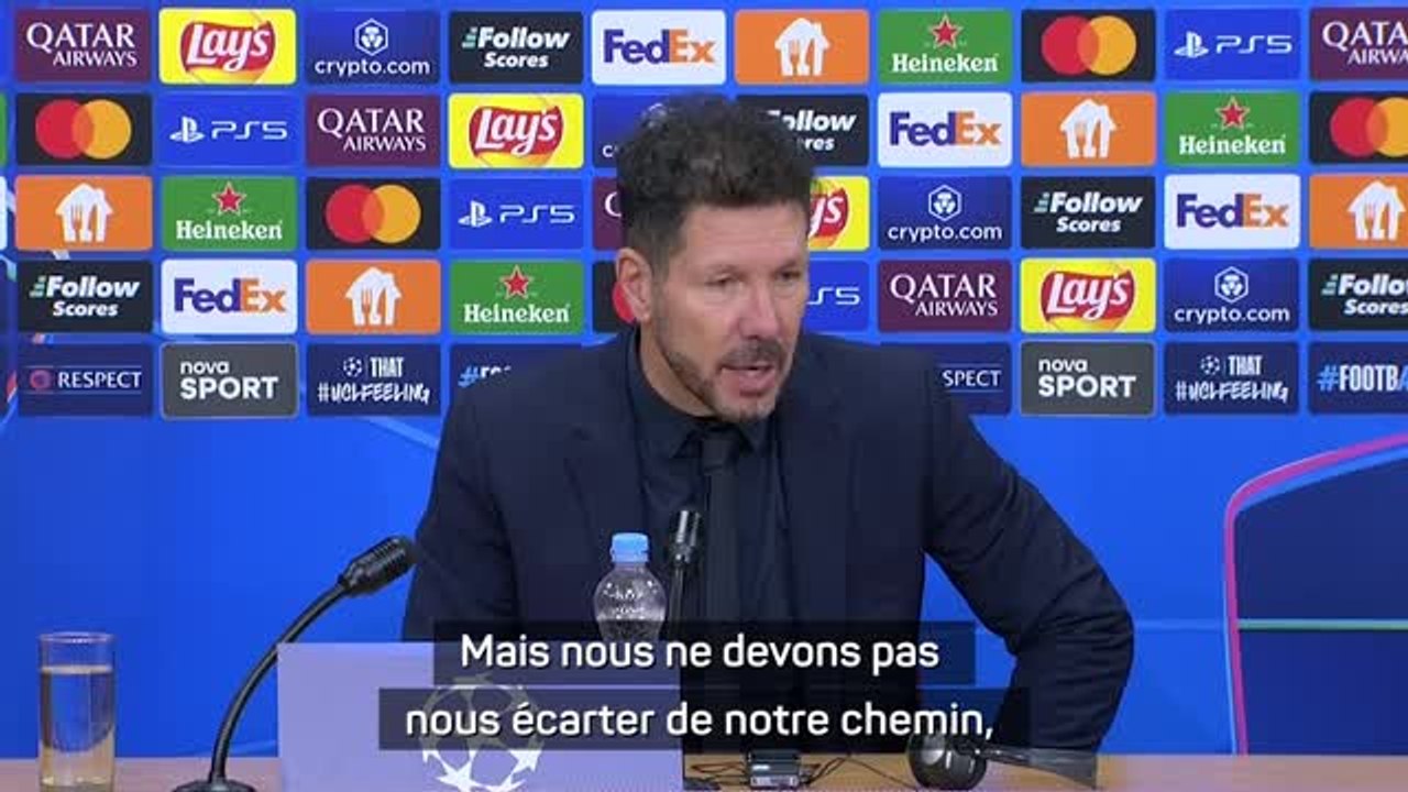 Atlético - Simeone : "Nous attendons le meilleur d'Alvarez"