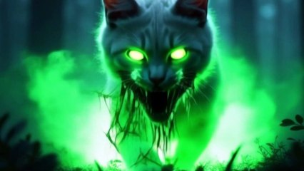 Beach of Nightmares The Purple Slime Zombie Cat Unleashes Chaos!