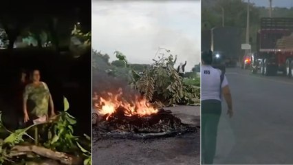 Bloqueos y manifestaciones en varias regiones de Colombia: hay afectación en importantes vías