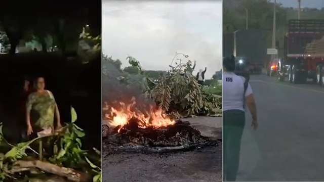 Bloqueos y manifestaciones en varias regiones de Colombia: hay afectación en importantes vías