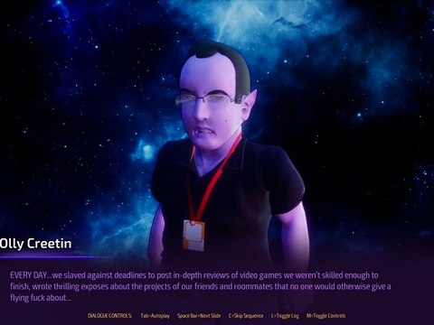 olly creetin all dialogue/cutscenes subverse