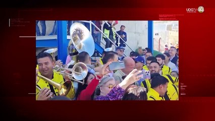Con banda y pastel para Alfaro, "celebran" inauguración de planta potabilizadora en Tlajomulco