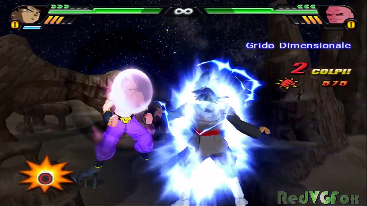 BLACK GOKU VS SUPER BUU (VOCI ITA) - DBZ; Budokai Tenkaichi 3 Mod