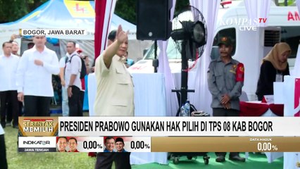 Begini Kata Presiden Prabowo Usai Gunakan Hak Pilihnya di Pilkada Serentak - SERIAL PILKADA
