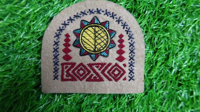 Embroidery Bullion Blazer Badges, Hand Embroidered Bullion Badges, China blazer bullion badges