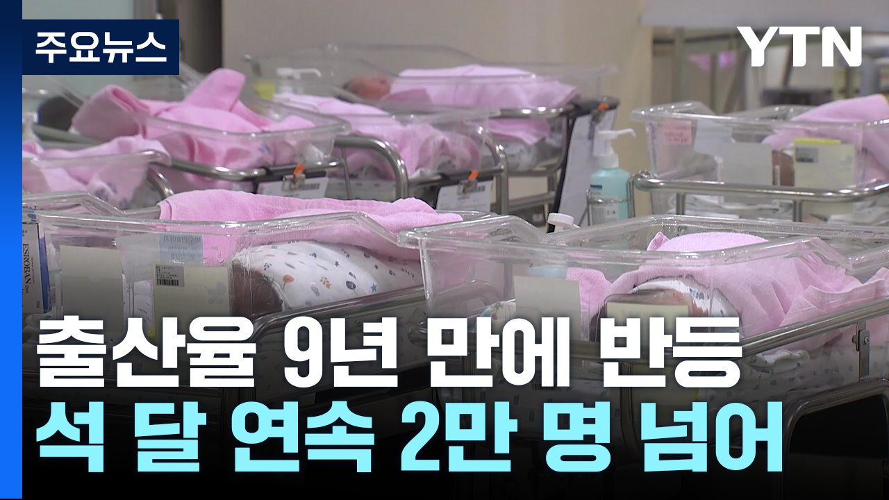 출산율 9년 만에 반등..."올해 0.74명 전망" / YTN