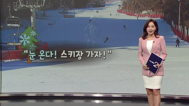 눈 온다! 스키장 가자! ...29일부터 스키장 속속 '개장' [앵커리포트] / YTN