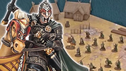 Herr der Ringe: Im offiziellen Tabletop bricht der Krieg um Edoras aus