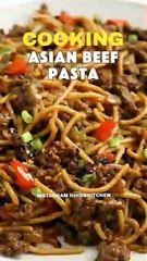 Asian Beef Pasta