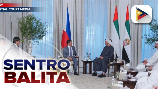 Iba’t ibang kasunduan ng Pilipinas at UAE, pinagtibay sa working visit ni PBBM