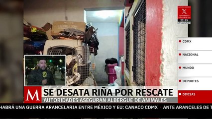 Bloquean calles de la CdMx tras riña por supuesto maltrato animal en albergue