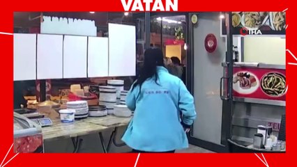 Adana'da boğazına şırdan kaçan adam böyle kurtarıldı