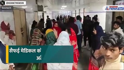 आगरा-लखनऊ एक्सप्रेसवे पर भयानक हादसा: सैफई मेडिकल कॉलेज के 5 डॉक्टरों की मौत