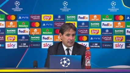 Simone Inzaghi on Inter going top of UCL table with 1-0 Leipzig win