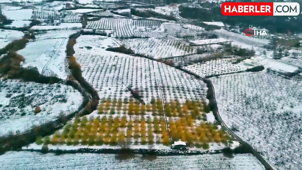 Sonbahar Renkleri ve Karın Büyüleyici Buluşması