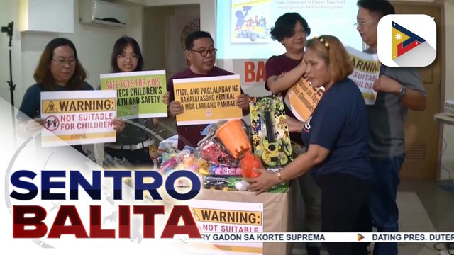 Publiko, pinaalalahanan ng isang grupo na maging mapanuri pagdating sa ireregalo para matiyak na hindi toxic ang mga ito