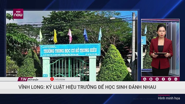 Vĩnh Long: Hiệu trưởng bị kỷ luật vì che giấu vụ học sinh đánh hội đồng