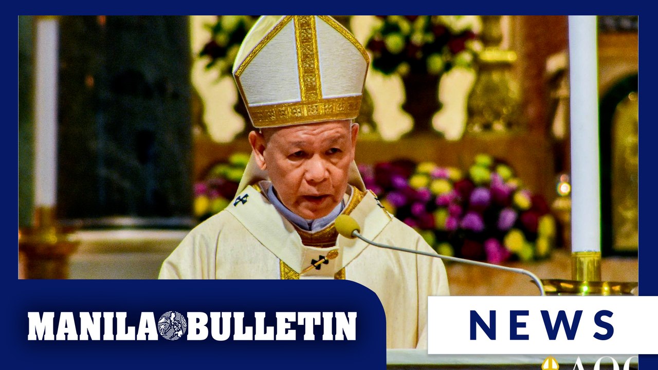 Cardinal Advincula calls for unity, prayer amid calamities, political tensions