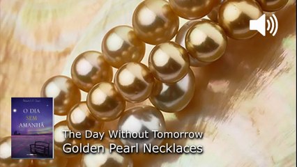 WP65. Golden Pearl Necklaces