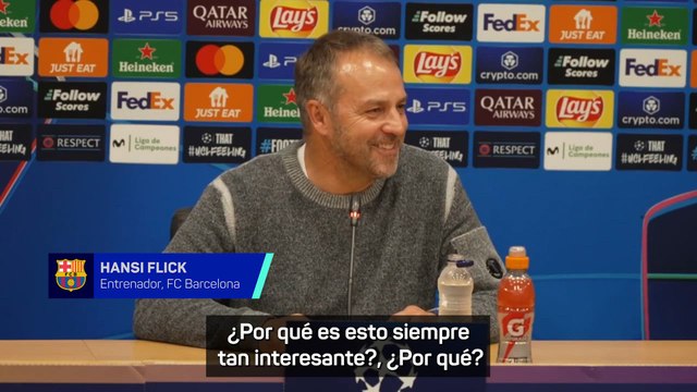 Flick, sobre su conversación con Lamine: Es normal, hablo con los jugadores