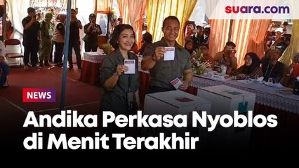 Pilkada Jateng 2024: Cagub Andika Perkasa Coblos di Menit-menit Terakhir, Hendi Optimistis
