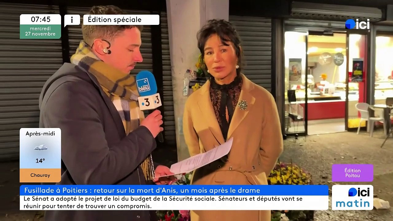 Fusillade de Poitiers : la mère d'Anis n'a reçu "aucune excuse du ministre de l'Intérieur" déplore son avocate