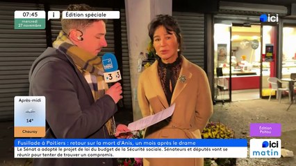 Fusillade de Poitiers : la mère d'Anis n'a reçu "aucune excuse du ministre de l'Intérieur" déplore son avocate