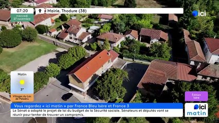 27/11/2024 - ICI Matin France Bleu Isère en vidéo