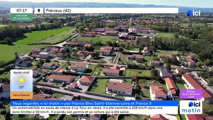 27/11/2024 - ICI Matin France Bleu Saint-Étienne Loire en vidéo