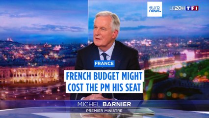 French PM Barnier warns of 'serious storm' on the horizon amid budget dispute