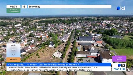 27/11/2024 - ICI Matin France Bleu Maine en vidéo