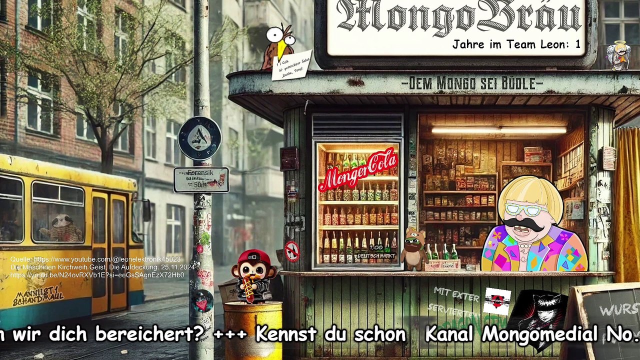 Mongotar Leon Elektronik ⚡️Herrensauna, Maschinenkirchweih oder Polochclub 12 [Kanal Mongomedial]