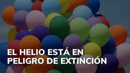¿Por qué este gas tan "festivo" está en peligro de extinción?