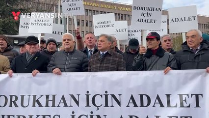 Ethem Büyükışık'tan duruşma sonrası basın açıklaması