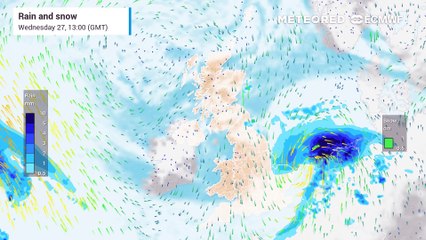 UK Weather: Rain clears east leaving a dry and bright day for most