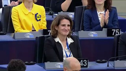 Von der Leyen presenta a Teresa Ribera: "Es una devota europea"