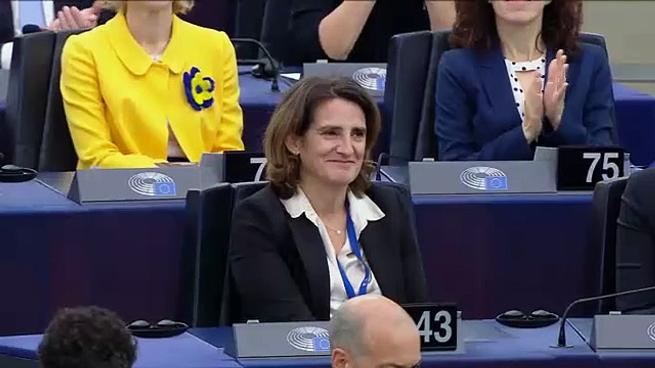 Von der Leyen presenta a Teresa Ribera: "Es una devota europea"