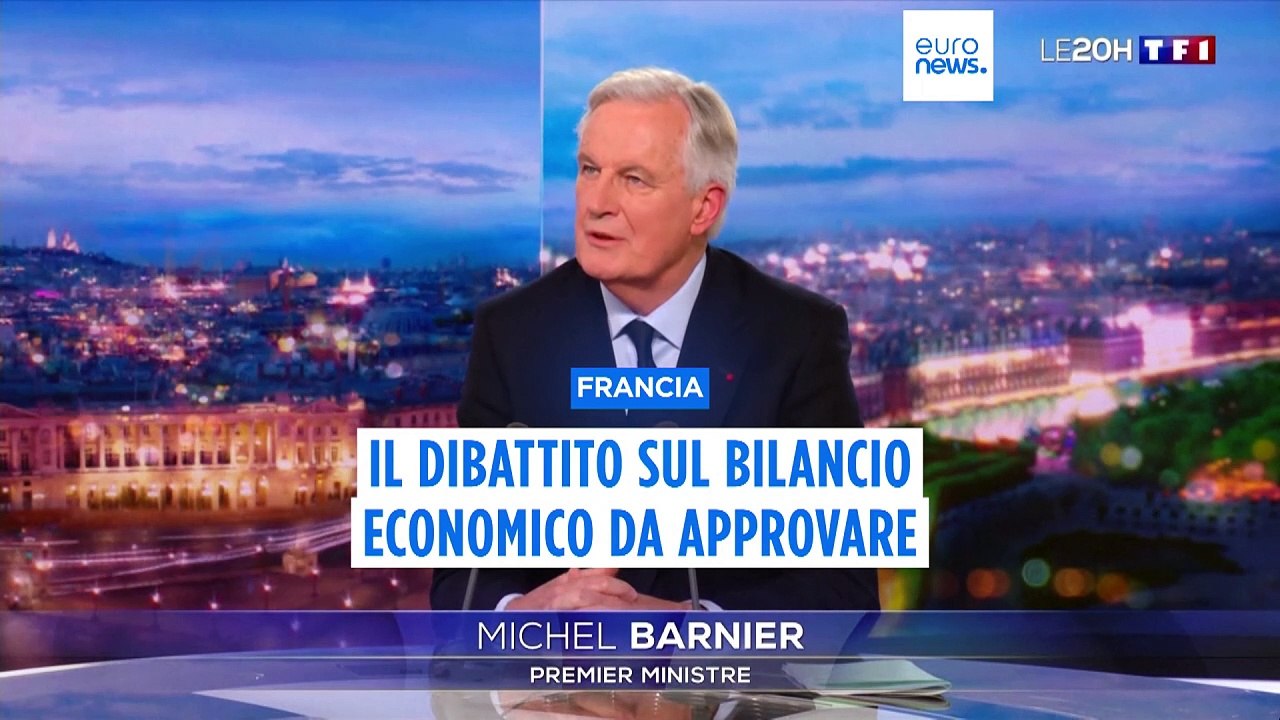 Barnier: possibili "gravi turbolenze sui mercati" in caso di sfiducia al governo francese