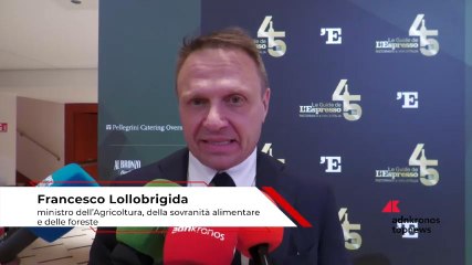 Food, ministro Lollobrigida: “Guide L’Espresso permettono di conoscere ciò che altri hanno ricercato”