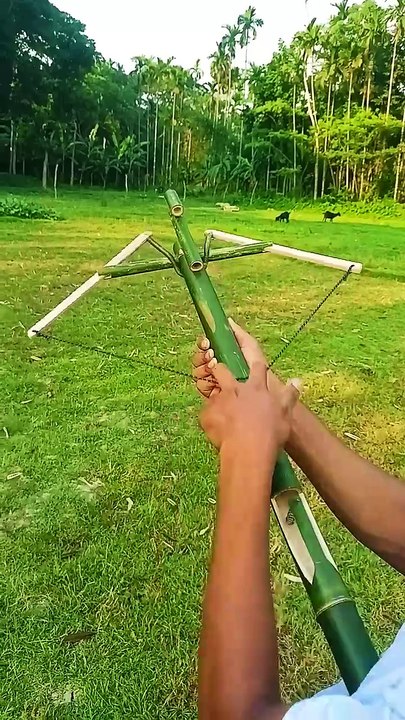 Bamboo creation with green 🏹 archer