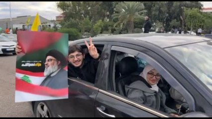 In Libano scatta la tregua Israele-Hezbollah, festa per le strade