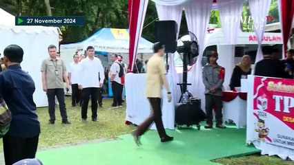 Momen Presiden Prabowo Subianto Nyoblos di TPS Bojongkoneng: Milih Siapa? | SERIAL PILKADA